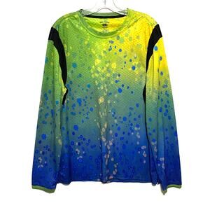 Reel Legends Freeline Long Sleeve Shirt Mens M Fishing Outdoors Performance Mahi